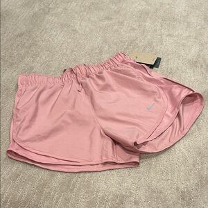 Nike Women's Soft Pink Athletic Running Shorts
